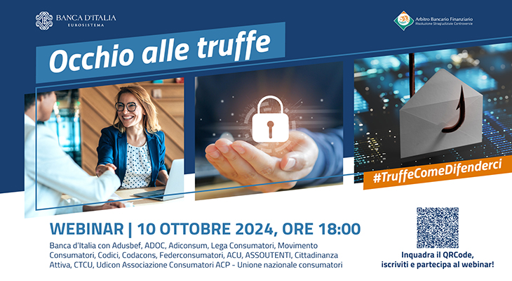 Il 10 ottobre, partecipa al webinar 