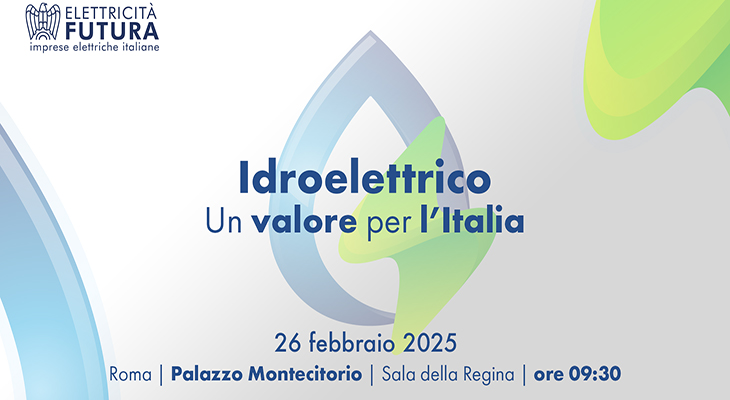 Presentazione del manifesto per salvare l'idroelettrico italiano