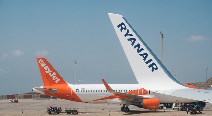 Scioperi Ryanair, EasyJet e Volotea: i diritti dei passeggeri